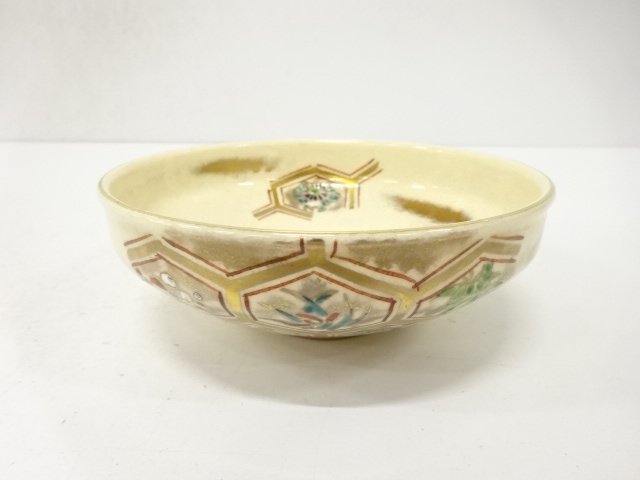 JAPANESE COLLECTIBLE / KYO-YAKI KAWAZOE JURAKU ZUKURI WARE / SHIKUNJI 
